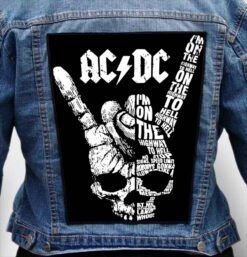 Acdc 20 - Photo Quality Printed Back Patch