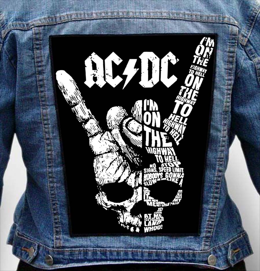 Acdc 20 - Photo Quality Printed Back Patch
