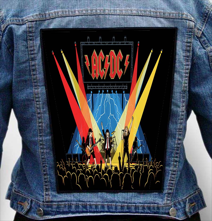 Acdc 23 - Photo Quality Printed Back Patch