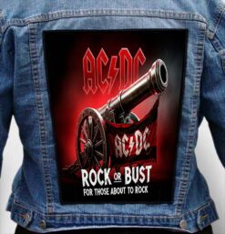 Acdc 25 - Photo Quality Printed Back Patch
