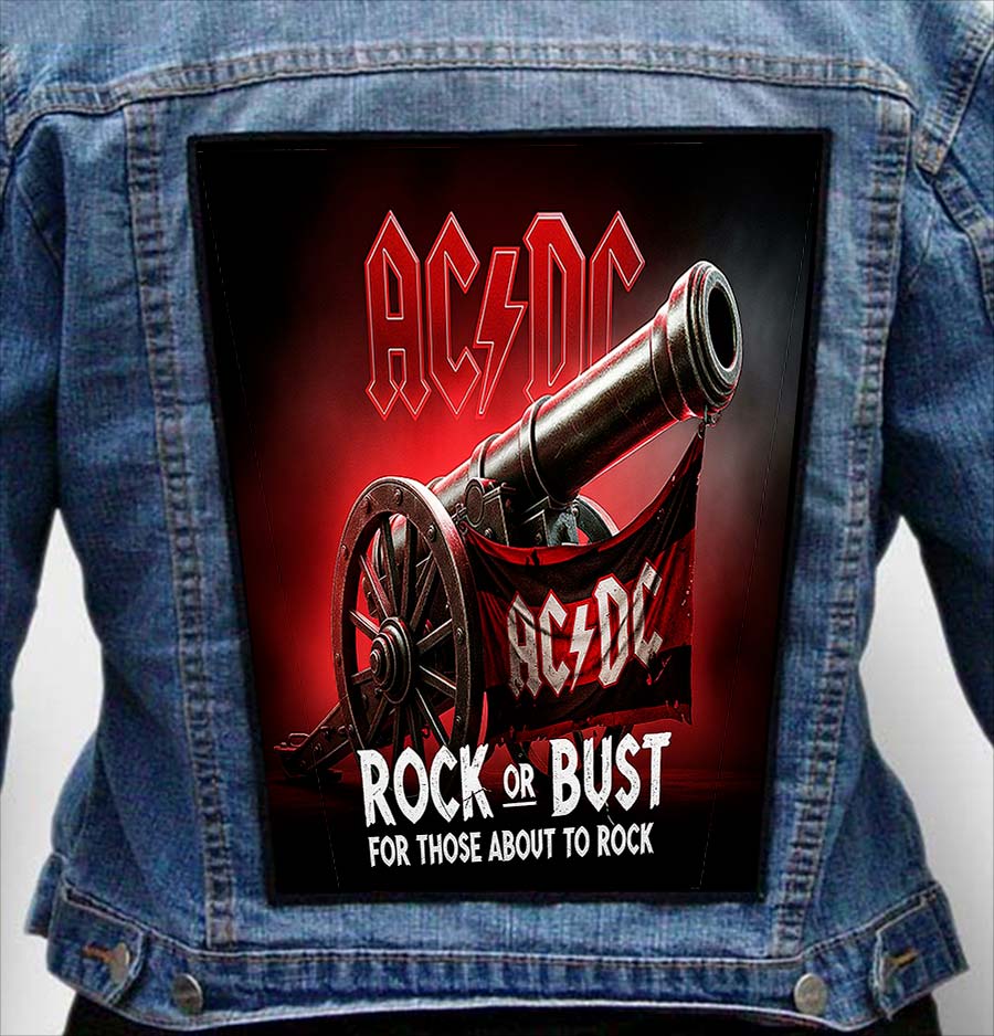 Acdc 25 - Photo Quality Printed Back Patch