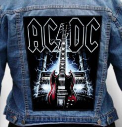 Acdc 34 - Photo Quality Printed Back Patch