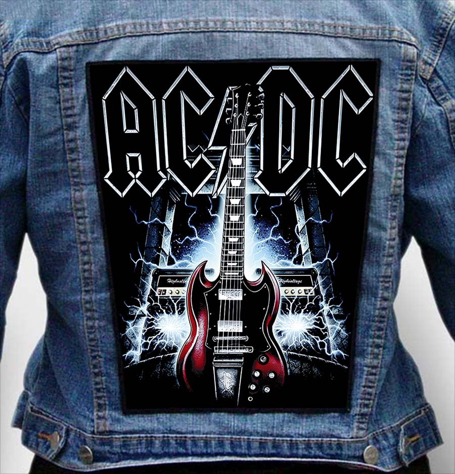 Acdc 34 - Photo Quality Printed Back Patch