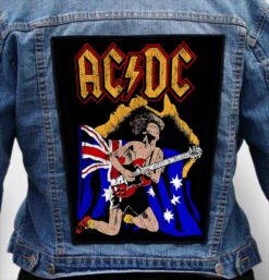Acdc 4 - Photo Quality Printed Back Patch