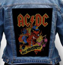 Acdc 6 - Photo Quality Printed Back Patch