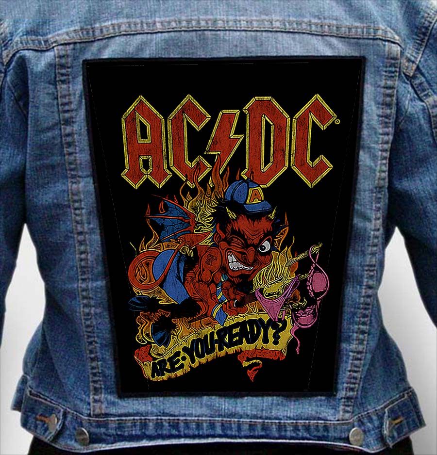 Acdc 6 - Photo Quality Printed Back Patch