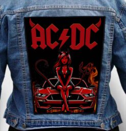 Acdc 8 - Photo Quality Printed Back Patch