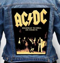 Acdc 9 - Photo Quality Printed Back Patch