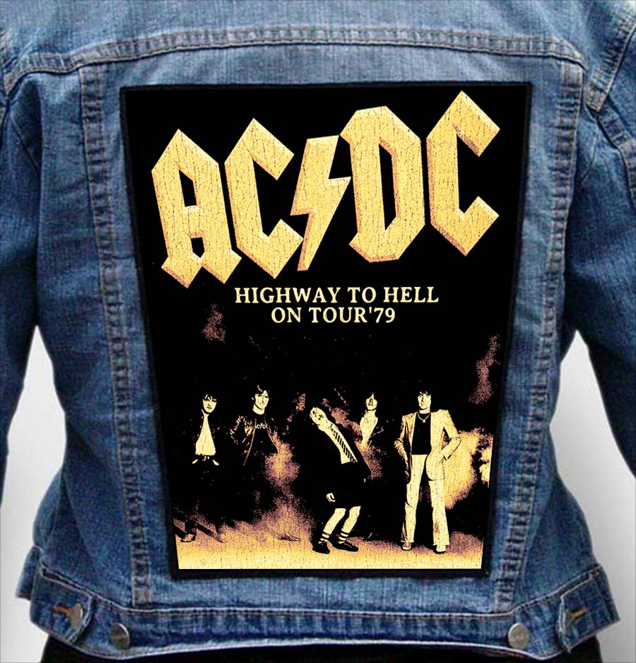 Acdc 9 - Photo Quality Printed Back Patch