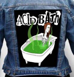 Acid Bath 10 - Photo Quality Printed Back Patch