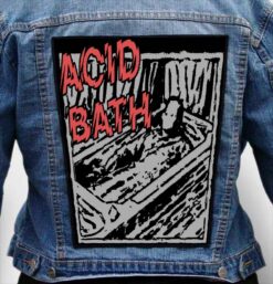 Acid Bath 12 - Photo Quality Printed Back Patch