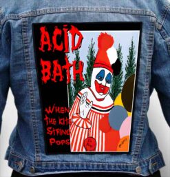 Acid Bath 13 - Photo Quality Printed Back Patch