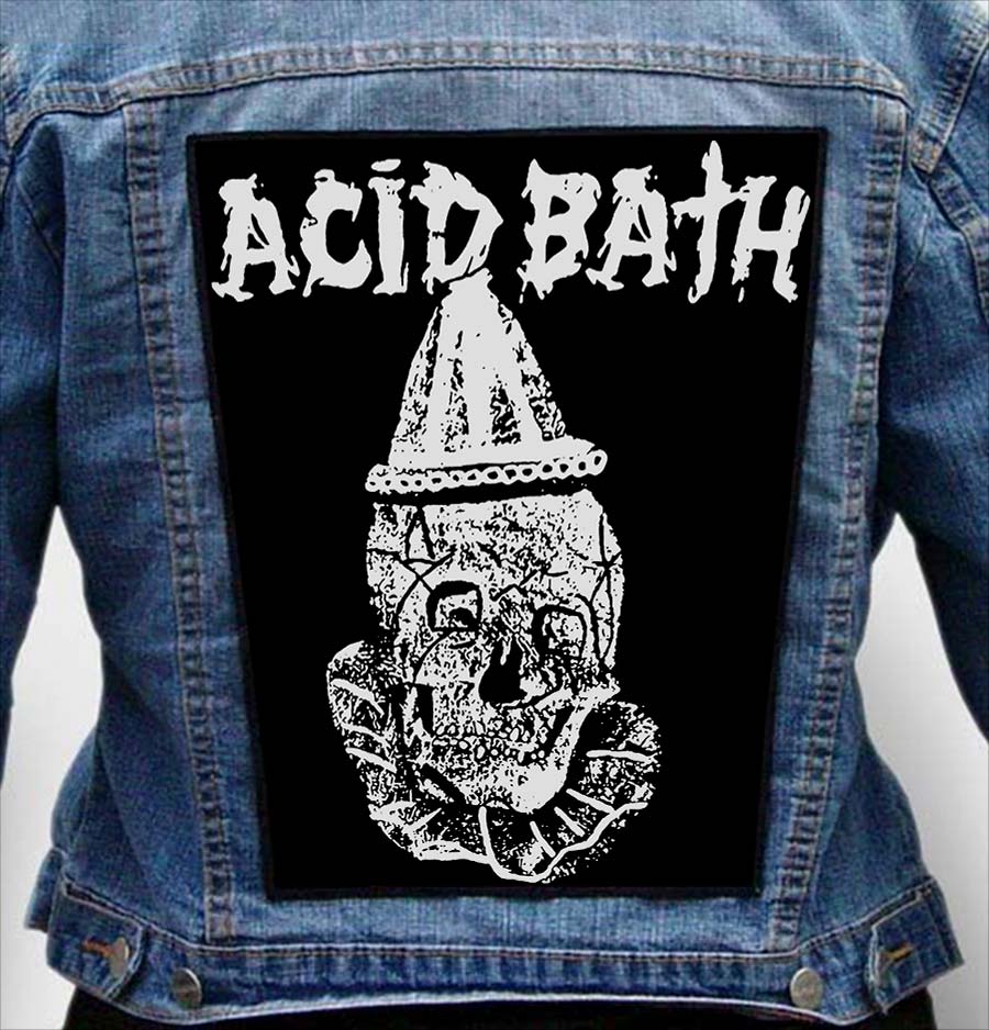 Acid Bath 2 - Photo Quality Printed Back Patch