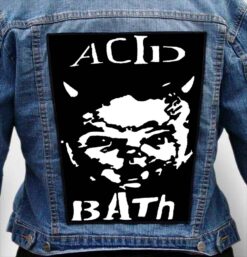 Acid Bath 5 - Photo Quality Printed Back Patch