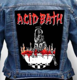 Acid Bath 6 - Photo Quality Printed Back Patch