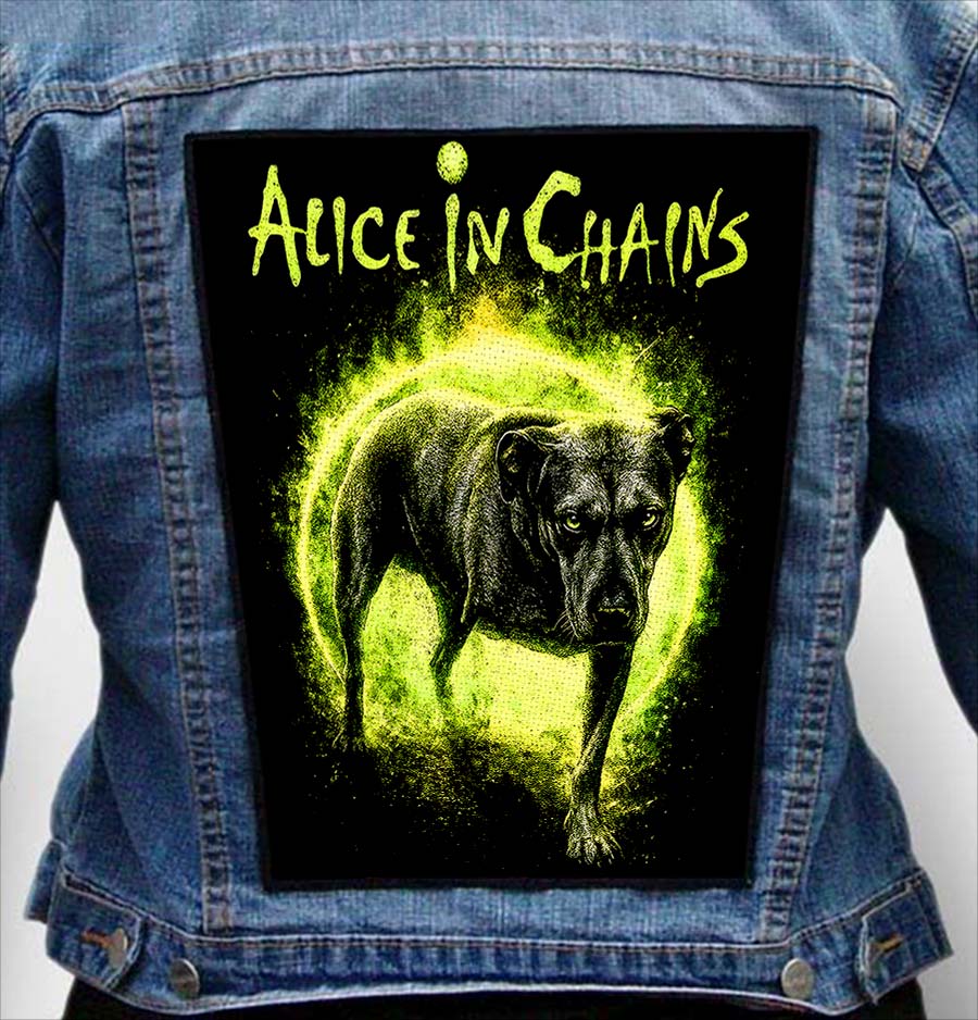 Alice in Chains 86 - Photo Quality Printed Back Patch