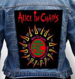 Allice in Chains 36 - Photo Quality Printed Back Patch