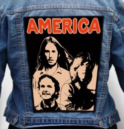 America 1 - Photo Quality Printed Back Patch