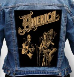 America 2 - Photo Quality Printed Back Patch