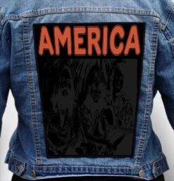America 4 - Photo Quality Printed Back Patch