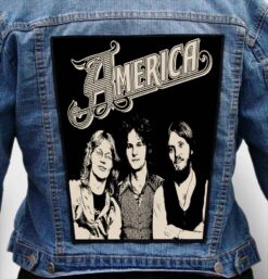 America 5 - Photo Quality Printed Back Patch