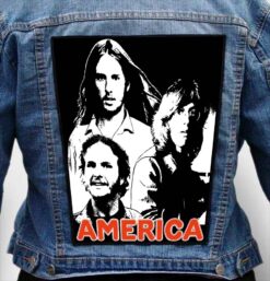 America 7 - Photo Quality Printed Back Patch