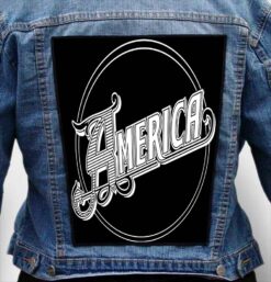 America 9 - Photo Quality Printed Back Patch
