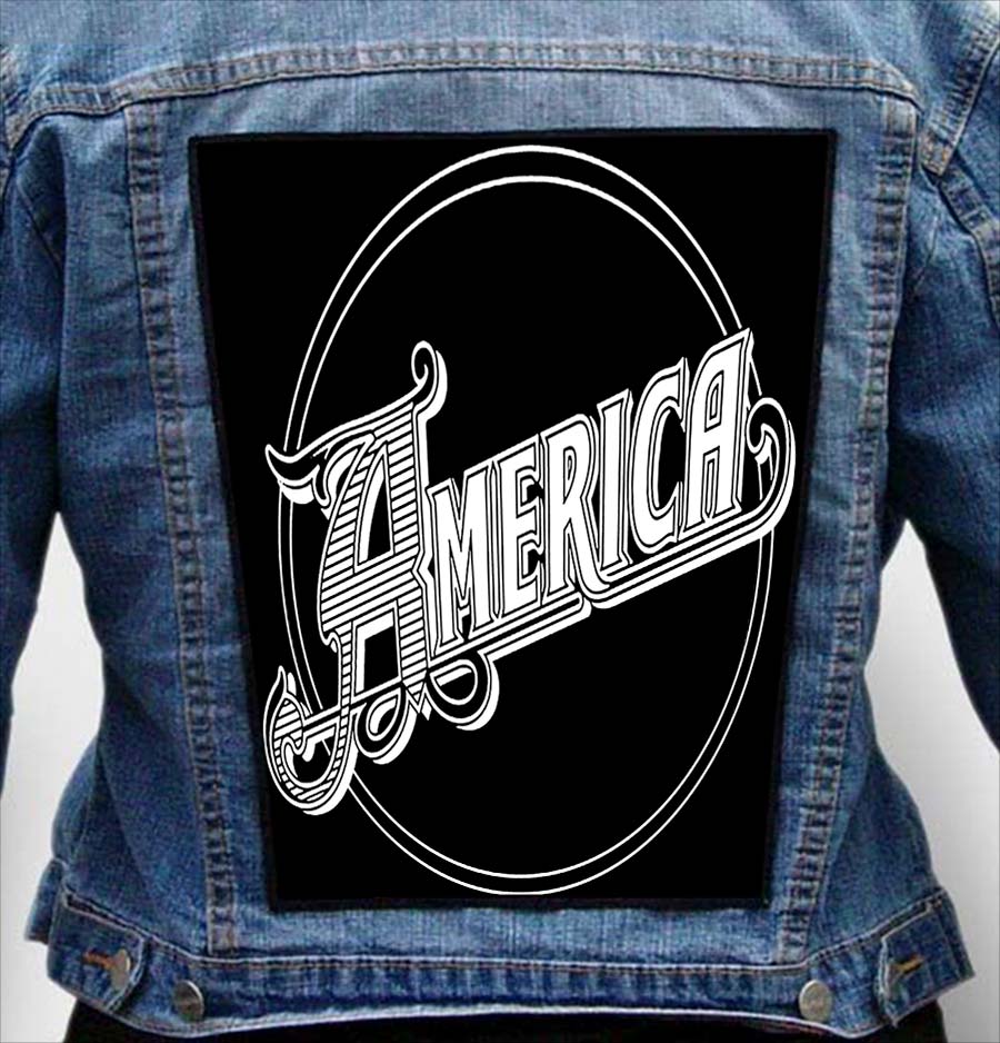 America 9 - Photo Quality Printed Back Patch
