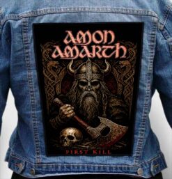 Amon Amarth 56 - Photo Quality Printed Back Patch