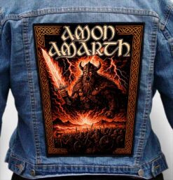 Amon Amarth 58 - Photo Quality Printed Back Patch