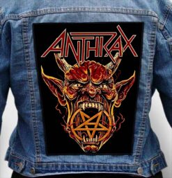 Anthrax 90 - Photo Quality Printed Back Patch