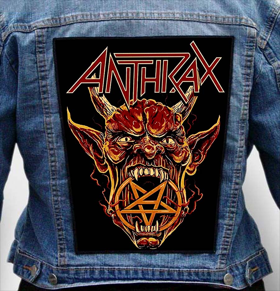 Anthrax 90 - Photo Quality Printed Back Patch