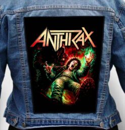 Anthrax 91 - Photo Quality Printed Back Patch