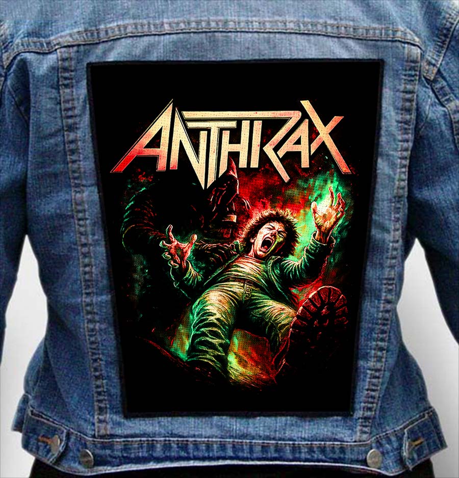Anthrax 91 - Photo Quality Printed Back Patch