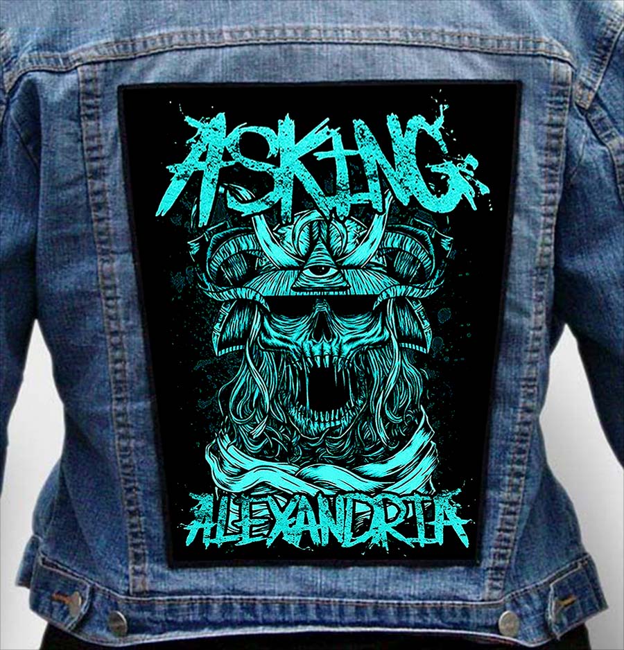 Asking Alexandria 104 - Photo Quality Printed Back Patch