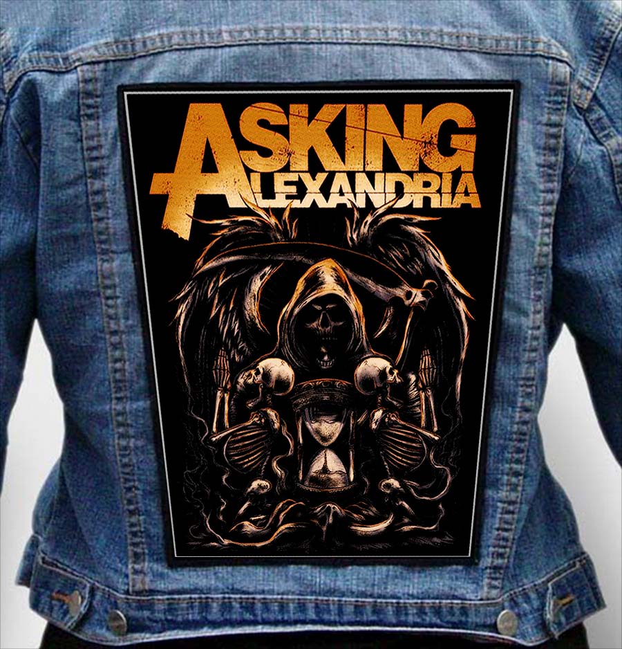 Asking Alexandria 203 - Photo Quality Printed Back Patch