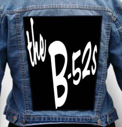B52S 17 - Photo Quality Printed Back Patch