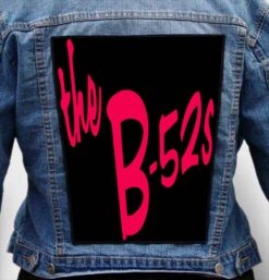 B52S 18 - Photo Quality Printed Back Patch