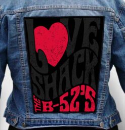 B52S 19 - Photo Quality Printed Back Patch