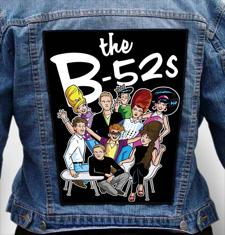B52S 2 - Photo Quality Printed Back Patch