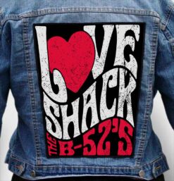 B52S 20 - Photo Quality Printed Back Patch