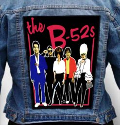 B52S 21 - Photo Quality Printed Back Patch