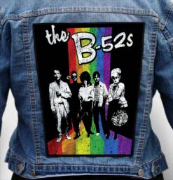 B52S 25 - Photo Quality Printed Back Patch