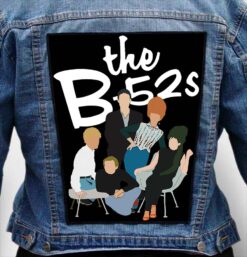 B52S 5 - Photo Quality Printed Back Patch