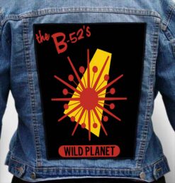 B52S 8 - Photo Quality Printed Back Patch