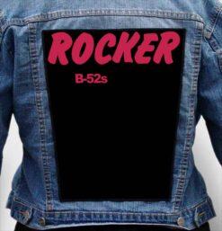 B52S 9 - Photo Quality Printed Back Patch