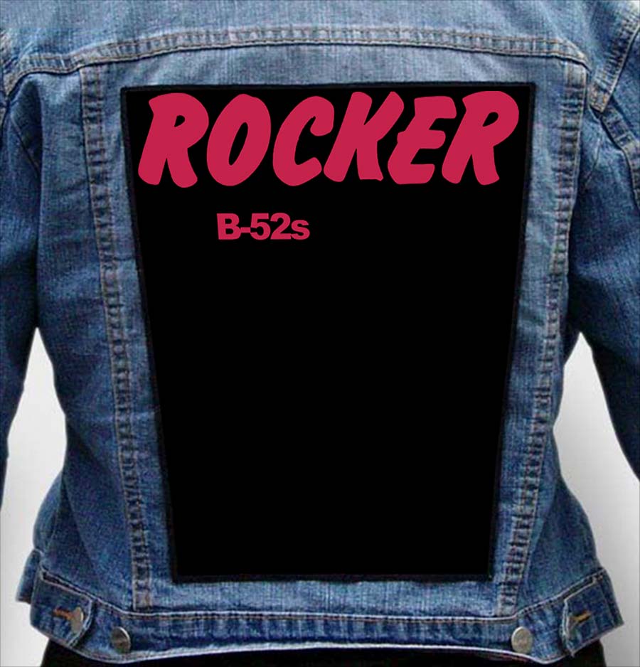 B52S 9 - Photo Quality Printed Back Patch