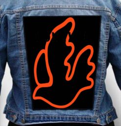 BON IVER 13 - Photo Quality Printed Back Patch