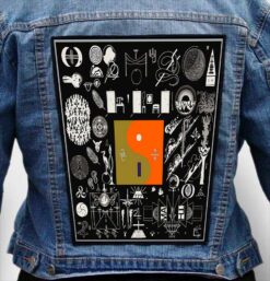 BON IVER 18 - Photo Quality Printed Back Patch