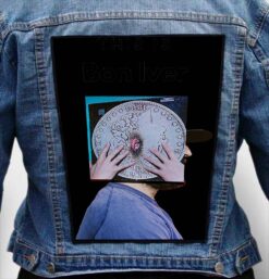 BON IVER 24 - Photo Quality Printed Back Patch